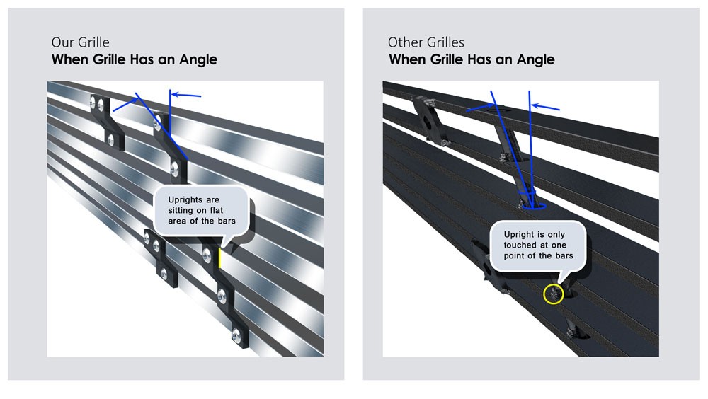 For 2005-2006 Chevy Silverado 2500/3500 Main Stainless Chrome Billet Grille