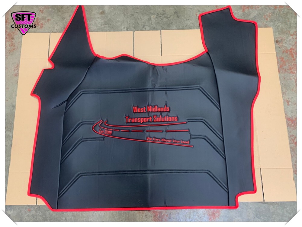 RENAULT T RANGE ENGINE COVER ONLY SMOOTH CUSTOM EMBROIDERY