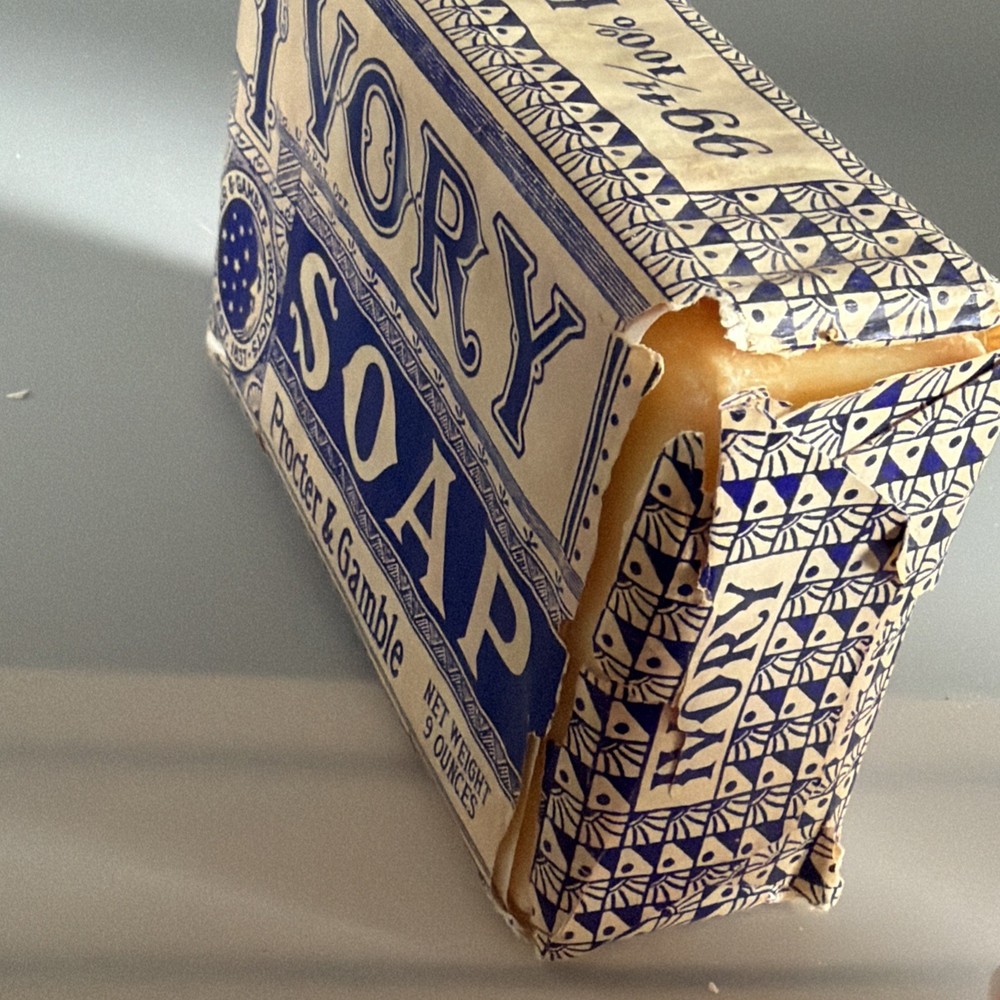 Vintage Procter & Gamble Ivory Soap Large 9 oz.