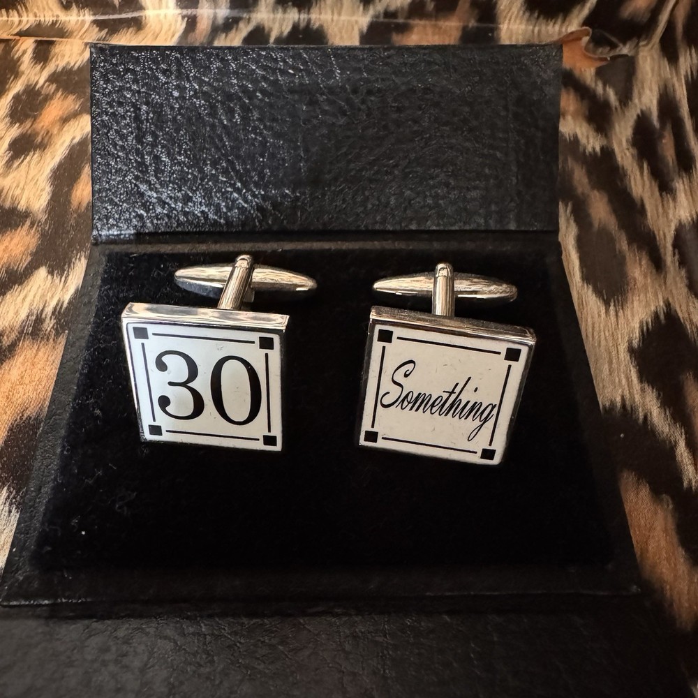 30 Something Cufflinks – Gift-Boxed - Ideal Gift