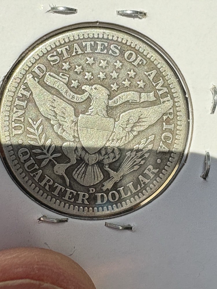 1915 D Barber Half Dollar 90% Silver Circulated