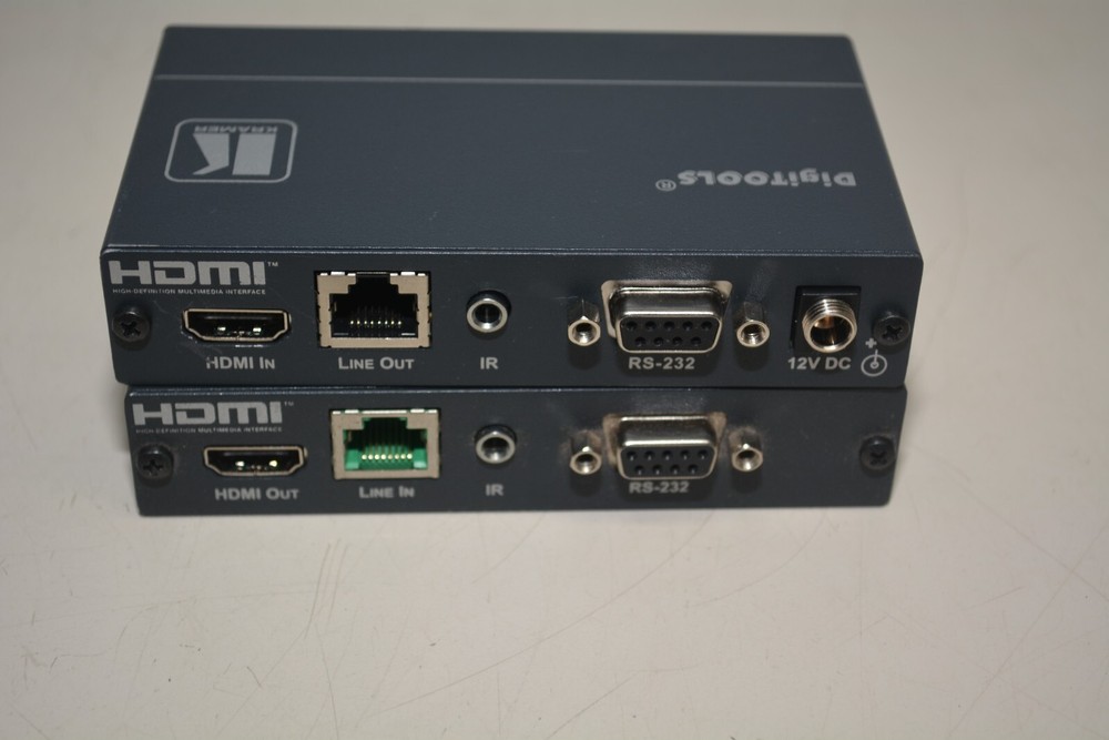 Kramer DigiTOOLS TP-573 HDMI RS232 IR Line Transmitter & TP-574 Receiver #W2736