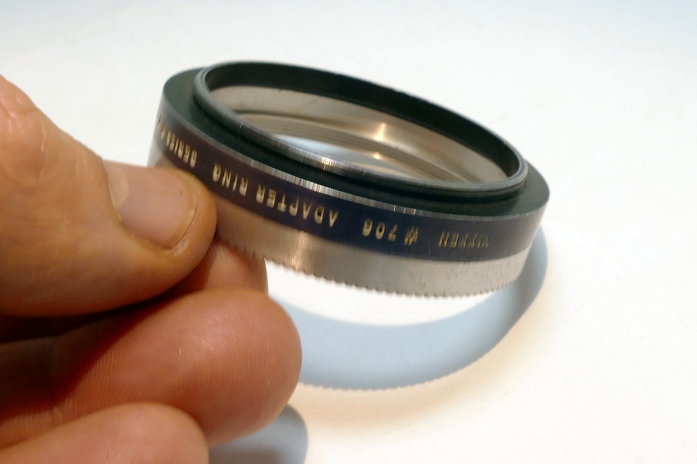 Tiffen # 706 Series 7 VII Adapter with Retaining ring for 49mm threads
