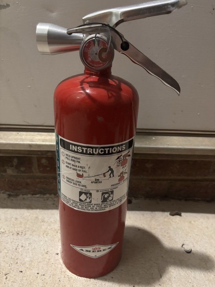 Amerex 398 Halotron Fire Extinguisher- 5Lb