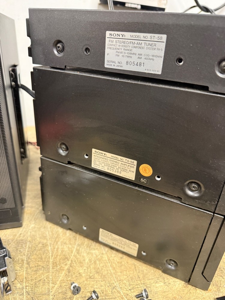 SONY FH-5 Compact High Density Component System