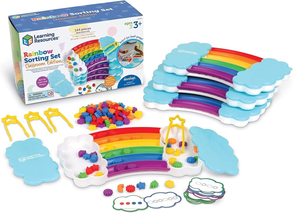 Rainbow Sorting Set - Classroom Edition