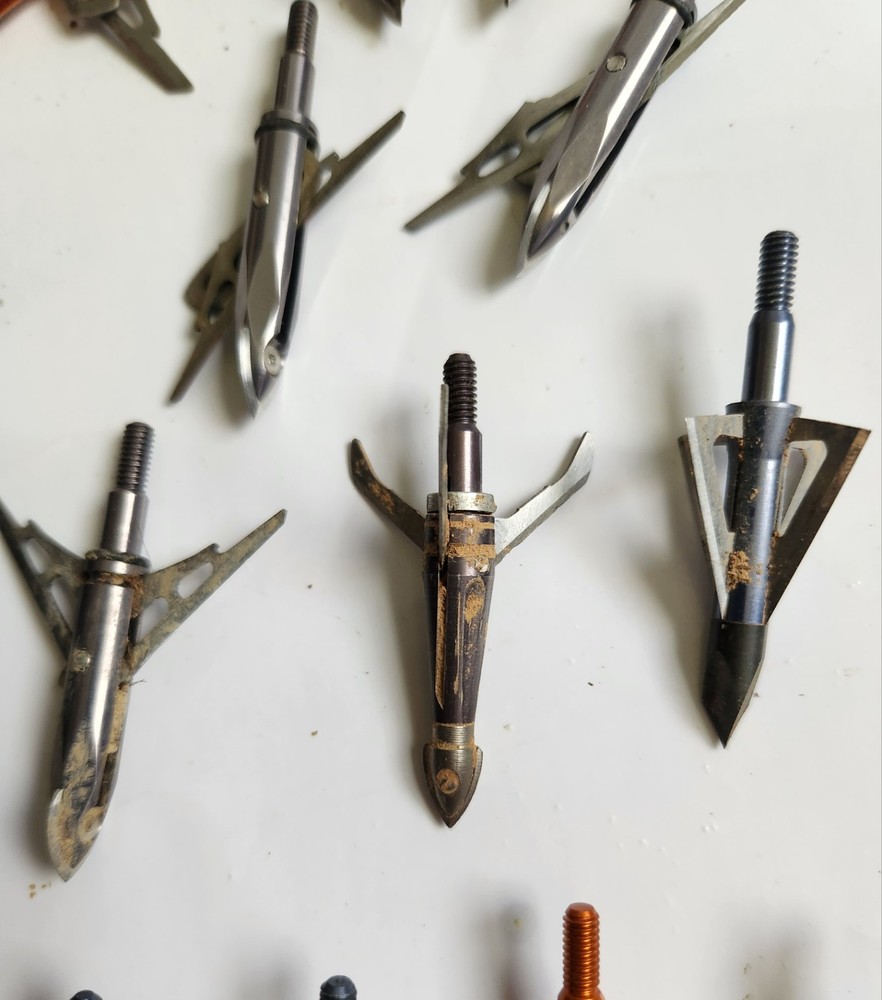 Mixed Broadhead Lot Muzzy & others