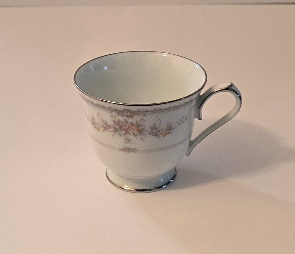5 Pc Place Setting Noritake Veranda #3015 w/Platinum Trim