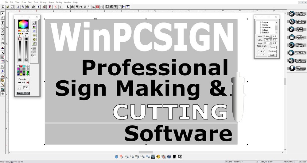 WinPCSIGN PRO 2018 UPGRADE ONLINE. Full version ready to run!!