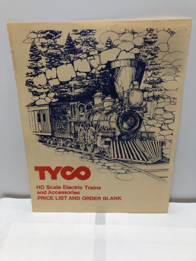 3-Pack Vintage Tyco Documents Set - See Description for Document Titles