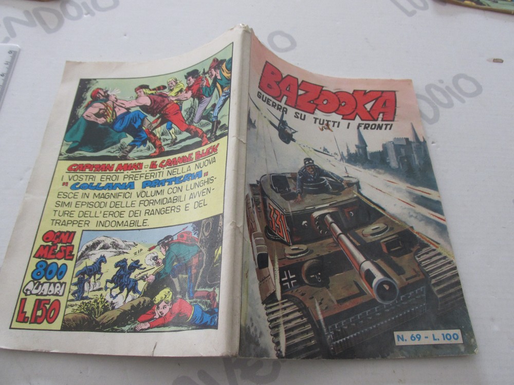 Comics - BAZOOKA - War on All Fronts No. 69 Lire 100 1968