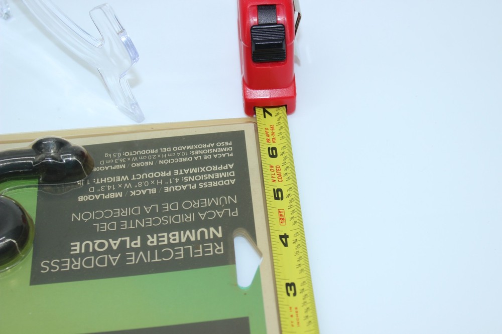 Gibraltar Mailbox Address Plaque NIP