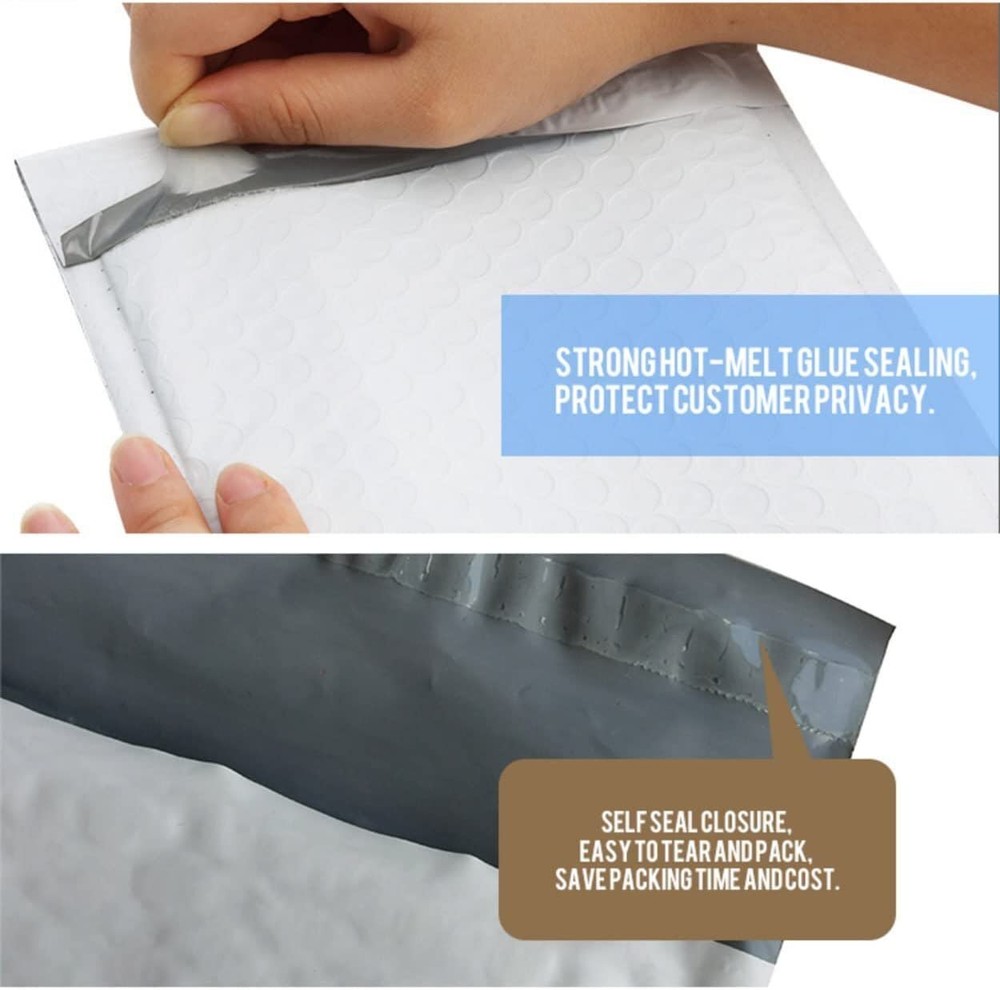 30 #5 10.5x16 Poly Bubble Padded Envelopes Mailers Case 10.5"x16"