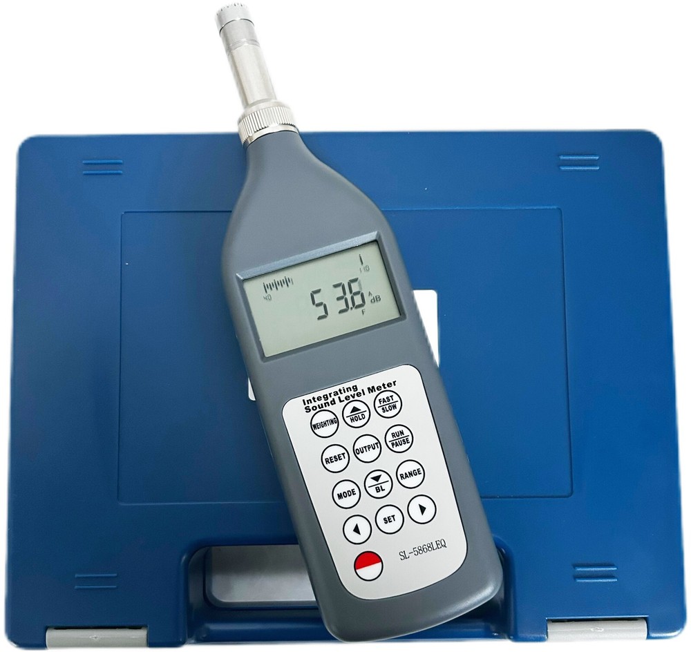 Integrating Sound Level Meter with Integration Statistical Functions 25~130dB(A)