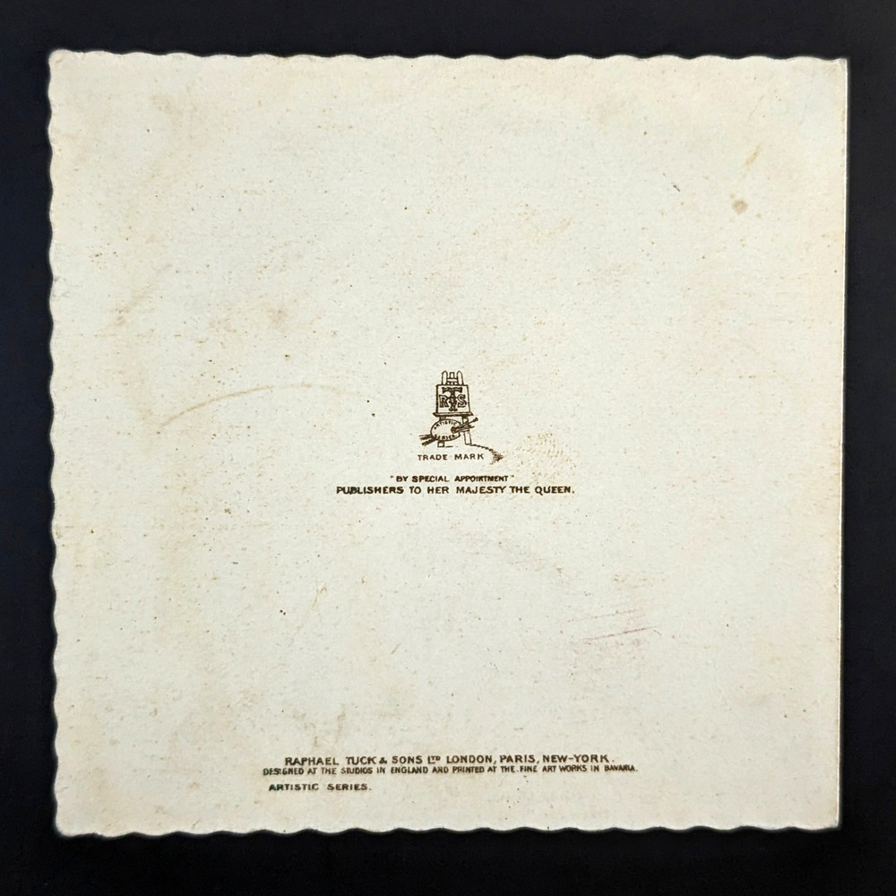 Raphael Tuck Die Cut Embossed Easter Card Jesus Christ Is Risen