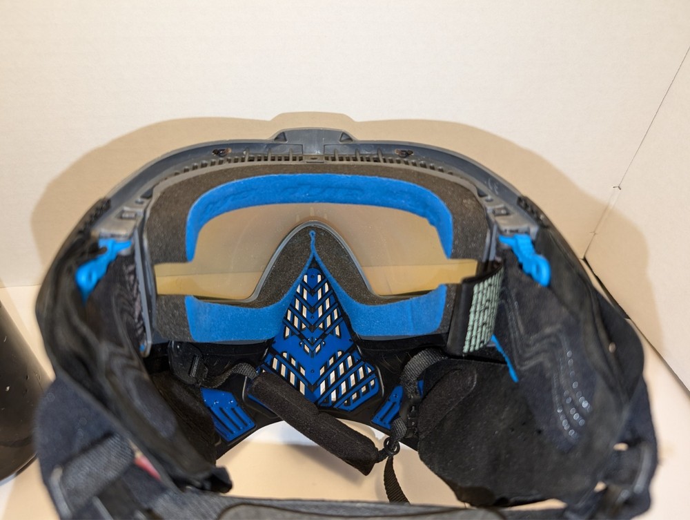 DYE i5 Paintball mask-Goggle Reflective blue