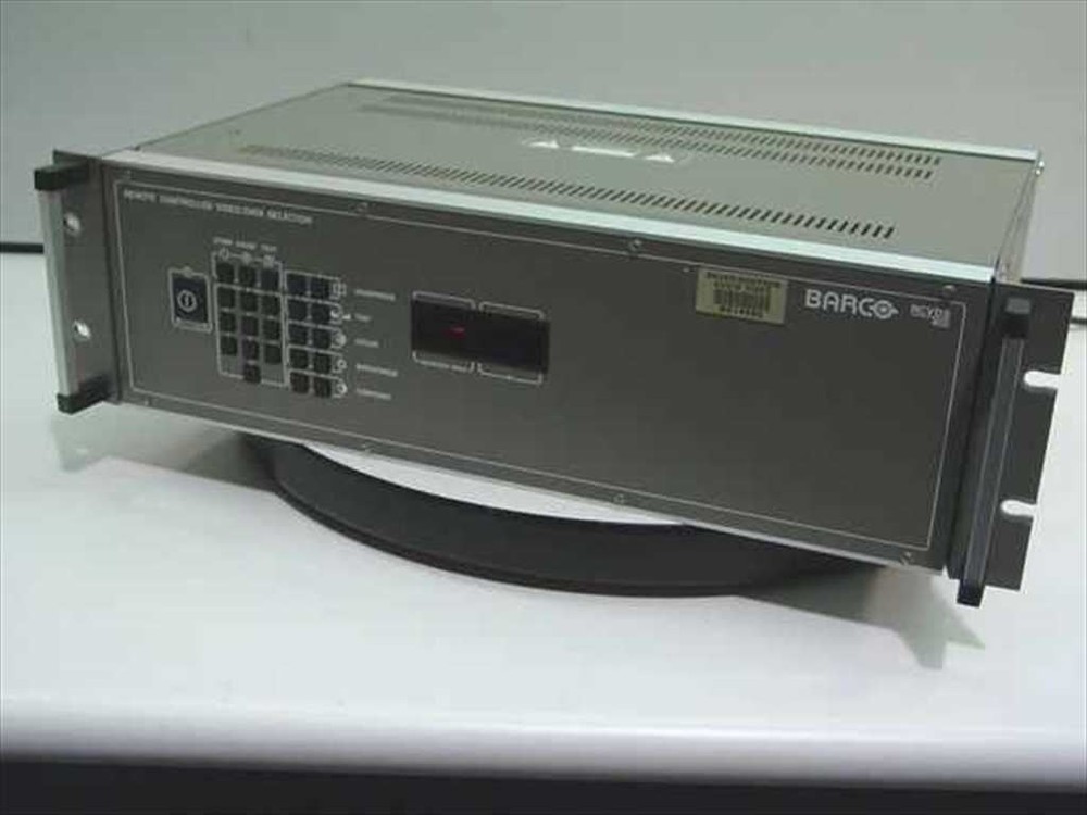 Barco Remote Controlled Video/Data Selector - No Plug-In Modules RCVDS 800
