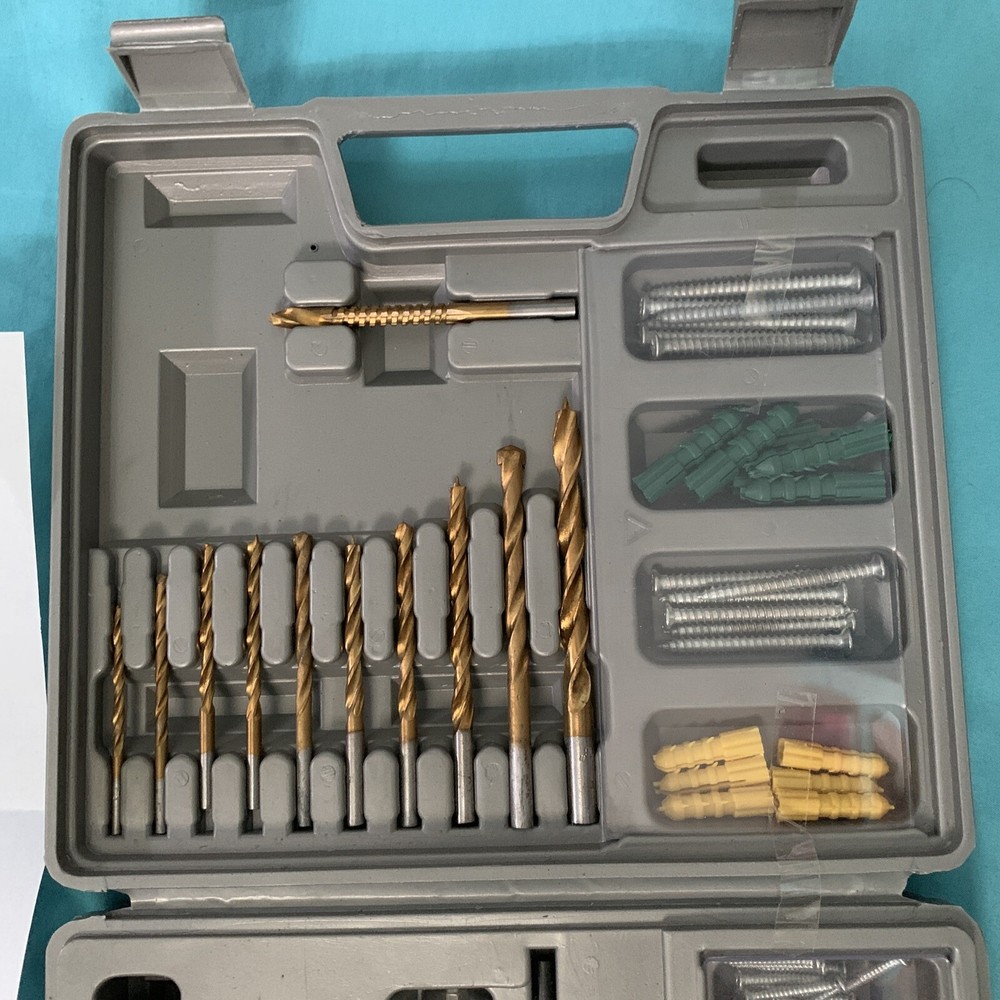 Black Rock Tools Right Angle Mini Driller Set With 11 Drill Bits, Screws,Etc