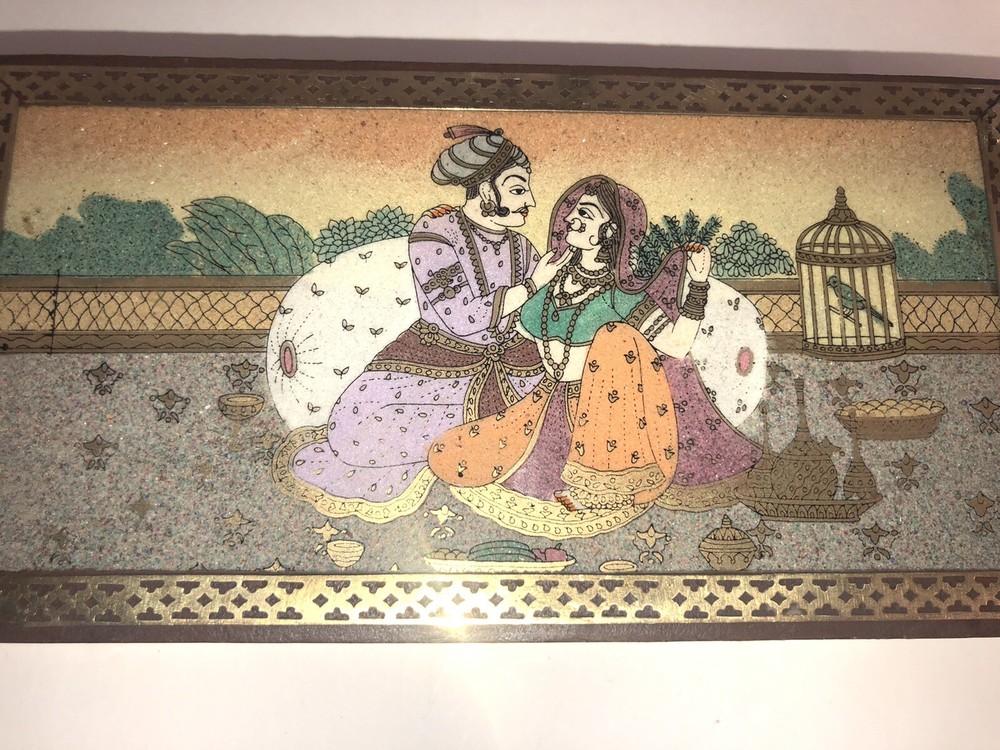 Vintage Middle Eastern Turkish WOOD BOX