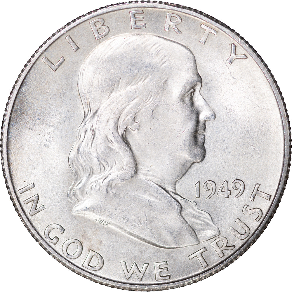 1949-S 50c Franklin Half Dollar ~ Uncirculated