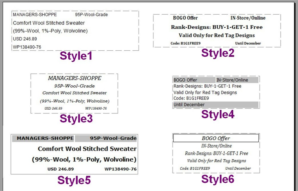 Inventory Item Label Maker Software - Tag Marker NTUF