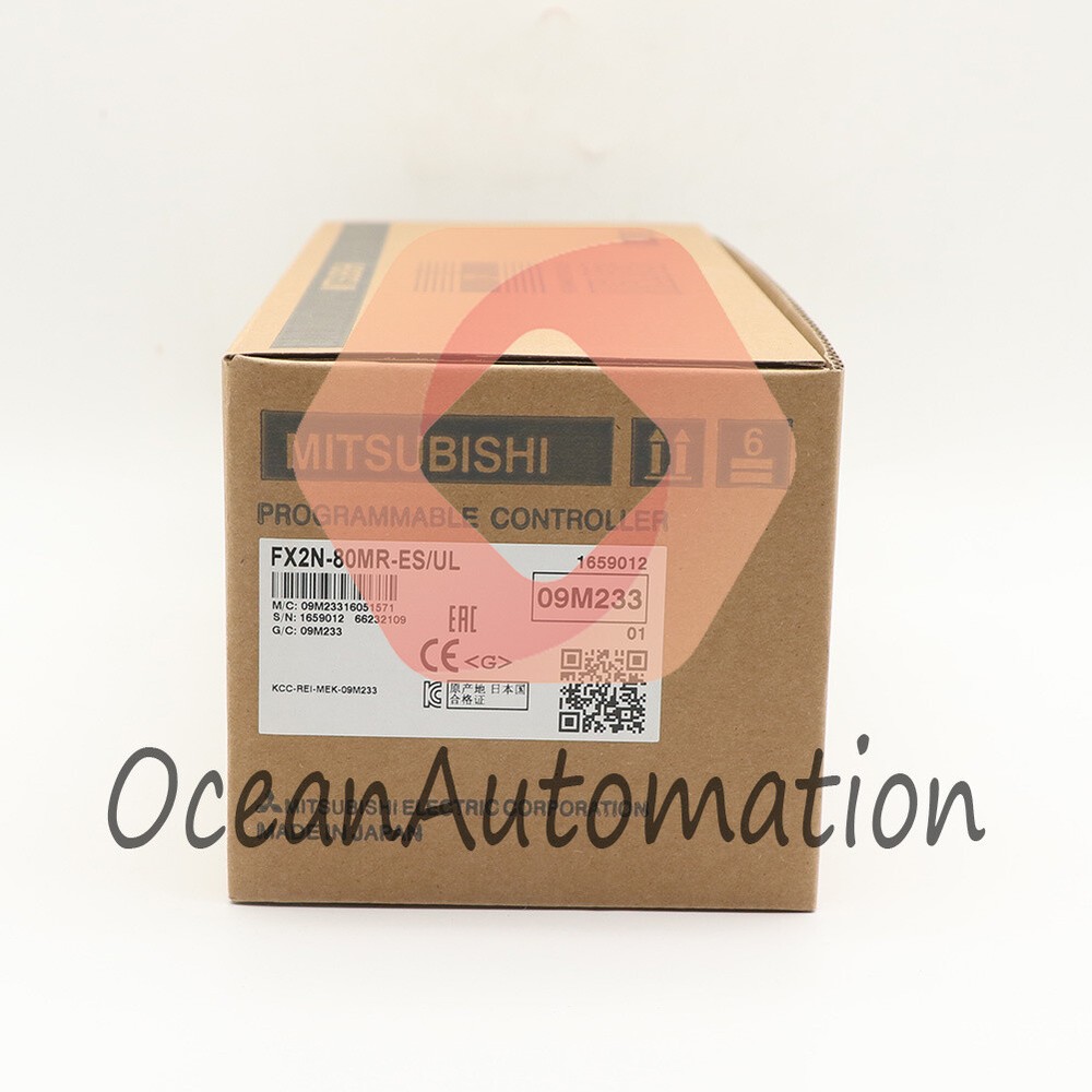 1PCS NEW MITSUBISHI PLC Programmable Controller FX2N-80MR-ES/UL