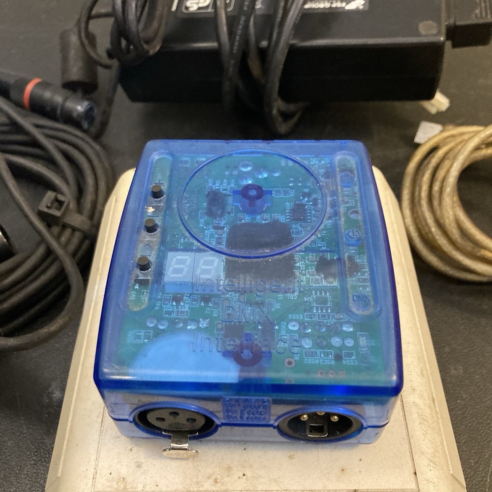 Intelligent DMX Interface + J&J Electronics Intelliglo 110 + Wires - Untested