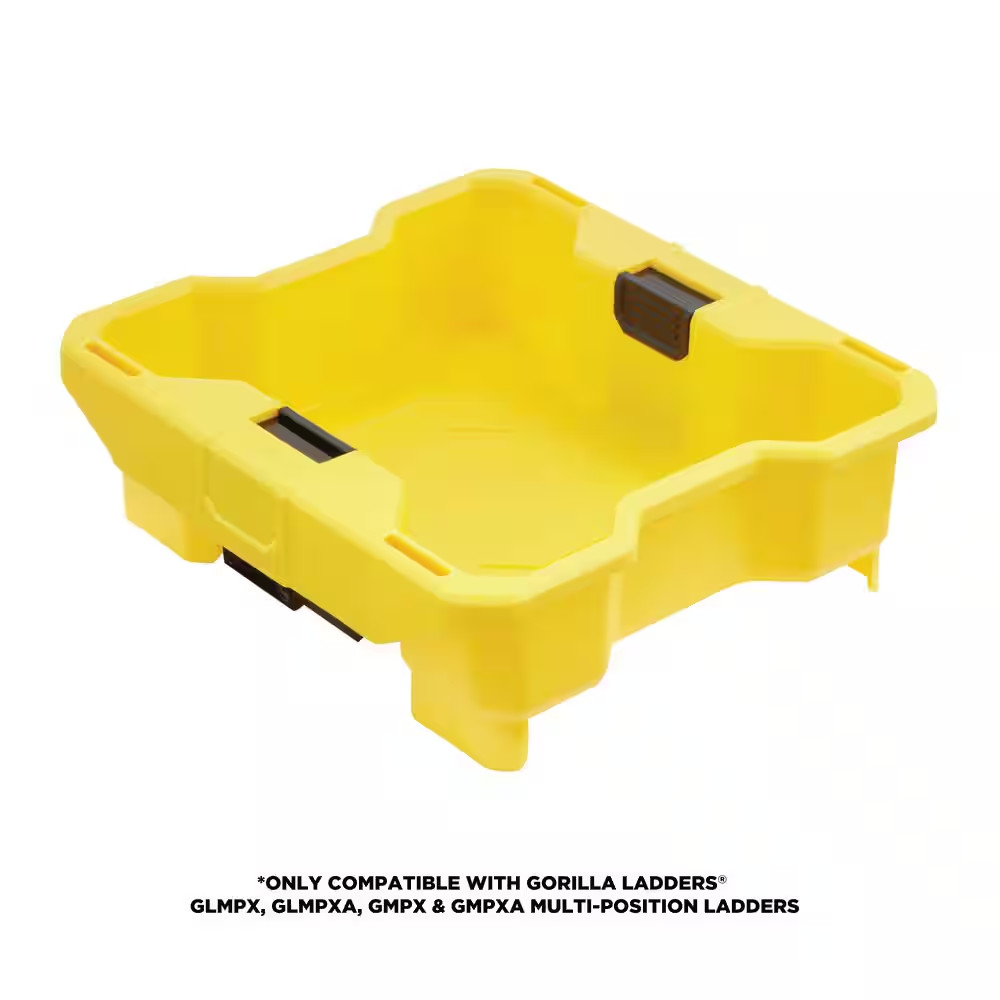 Removable Project Bucket for Gorilla Ladders