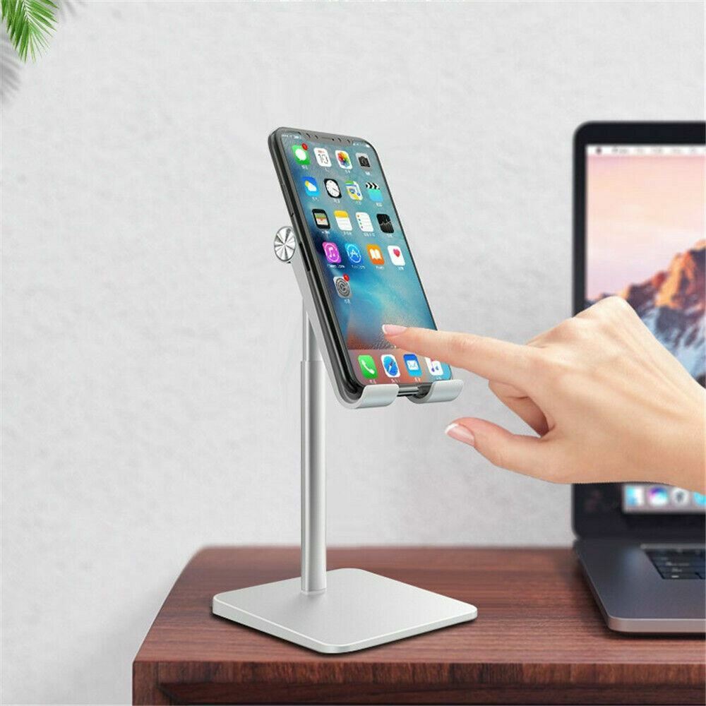 Adjustable Universal Tablet Stand Desktop Holder Mount Mobile Phone iPad iPhone