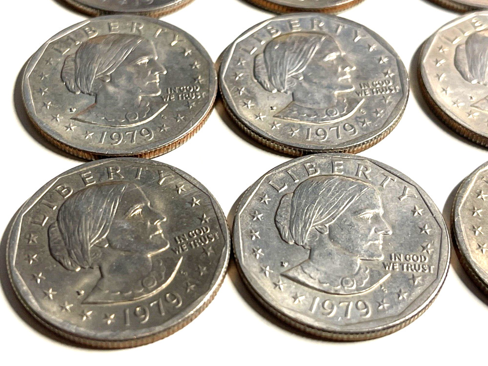 1979-P Susan B Anthony Coins