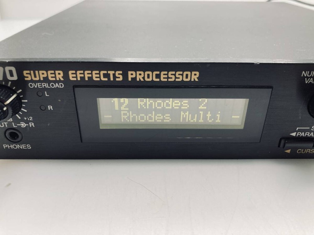 BOSS SE-70 SE70 Super Effects Processor #0007