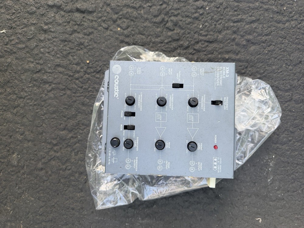 Coustic XM-3 Crossover