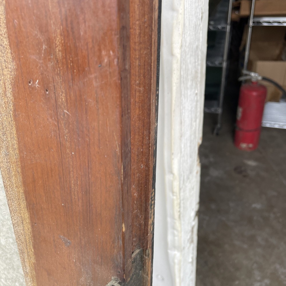 Yoho 12 antique Pine Gothic panel door 23.5 x 84.25