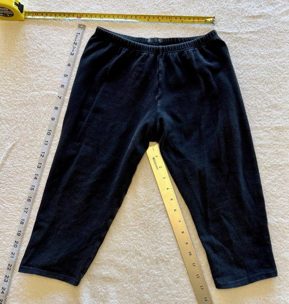 Cotton Spandex Tights 3/4 Legs Medium - Soft, Thin & Stretchy!
