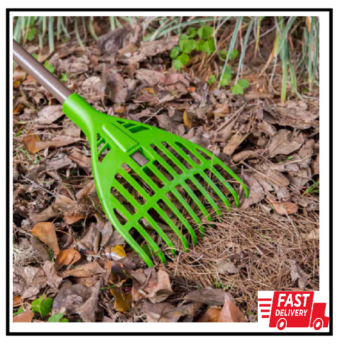 60 In. Handle Collector 8 In. Poly Shrub Rake
