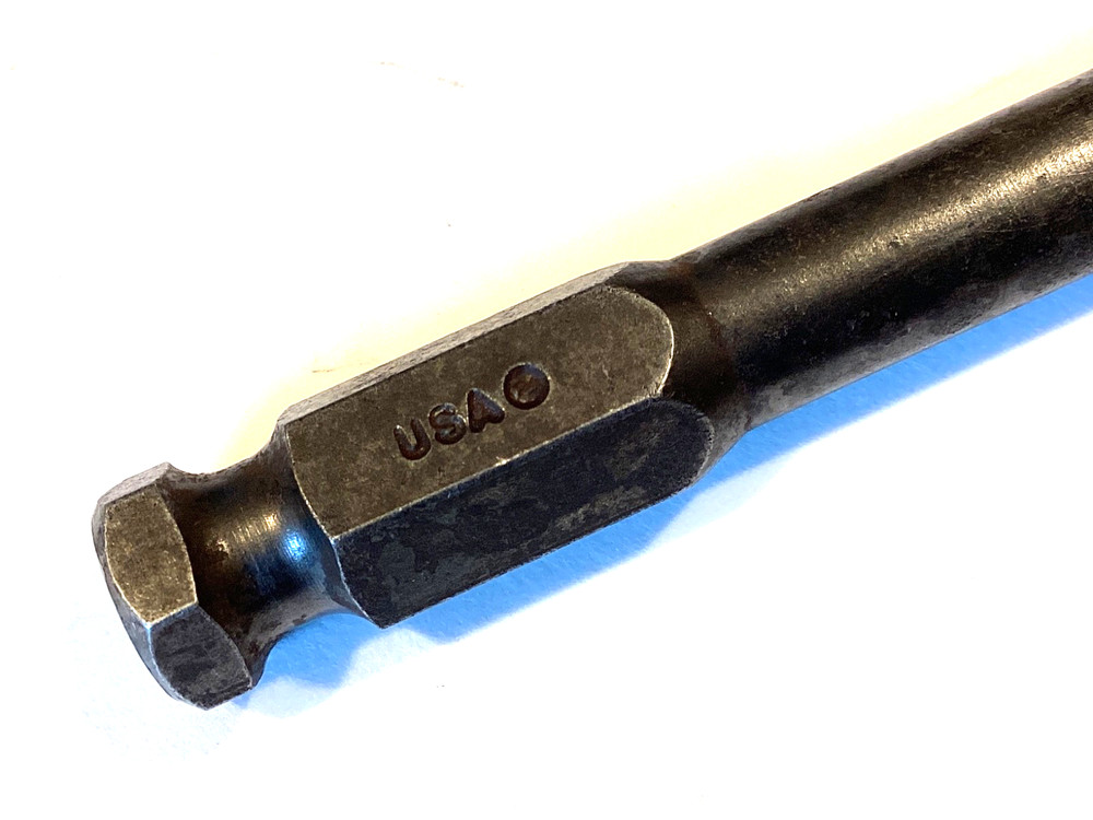 Snap On Tools 4.5” #4 Phillips Tip Power Bit With 7/16” Hex Drive SDMB524A NICE