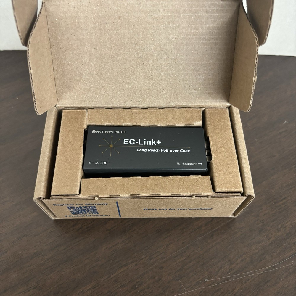 NVT Phybridge NV-ECLK-PLS EC-Link+ EoC Adapter