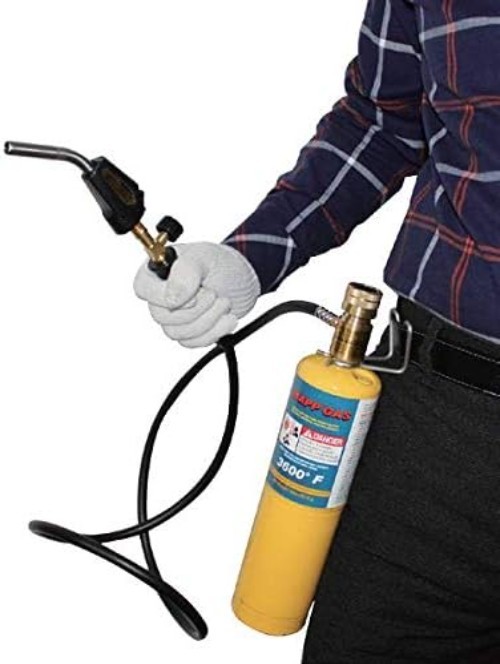 60'' Propane Torch with Quick Ignition - 1900℃ Maximum Temperature