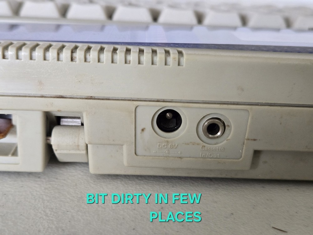 1985 Laser 50 Personal Computer *POWERS ON* in Box w/ Manual + Foam + Brouchures