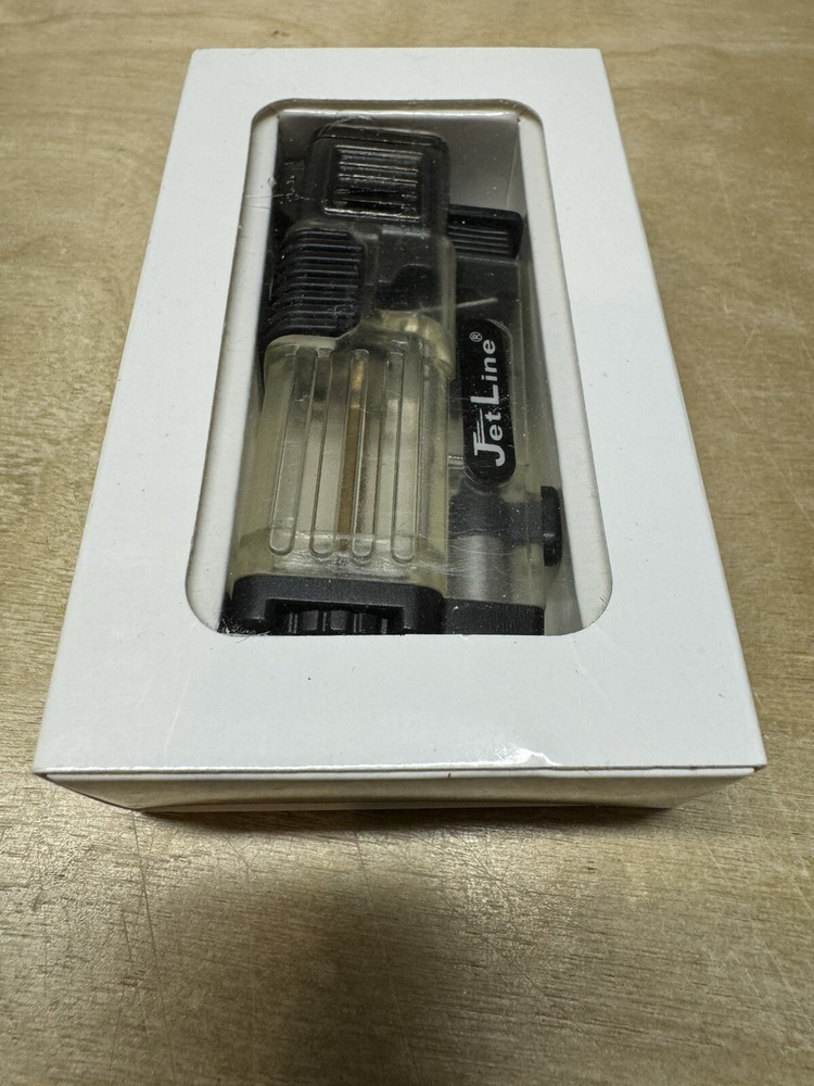 Jetline Gotham Lite Triple Jet Cigar Lighter - Clear - New