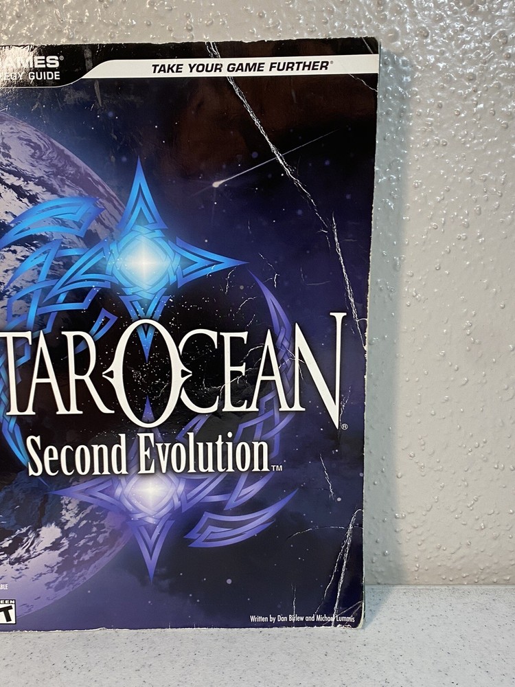 Star Ocean Second Evolution Official Strategy Guide Brady Sony PSP Square Enix