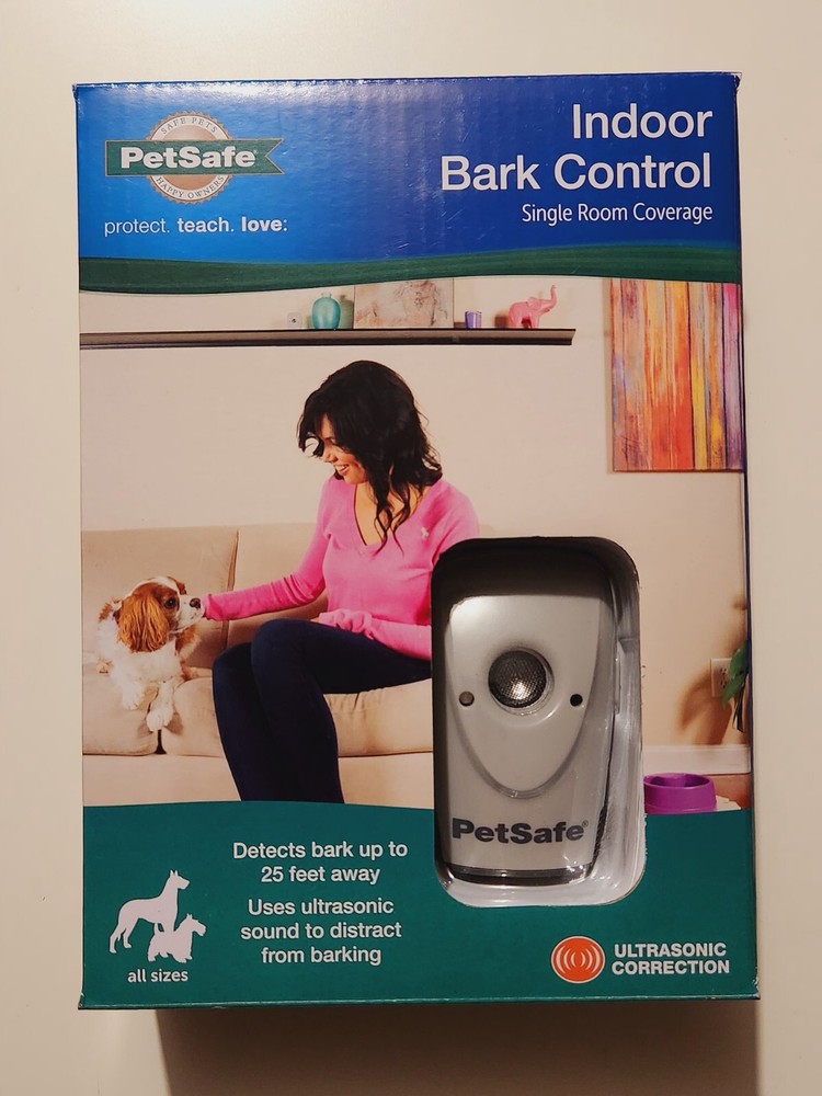 PETSAFE Ultrasonic Freestanding Single Room Coverage Indoor Bark Control