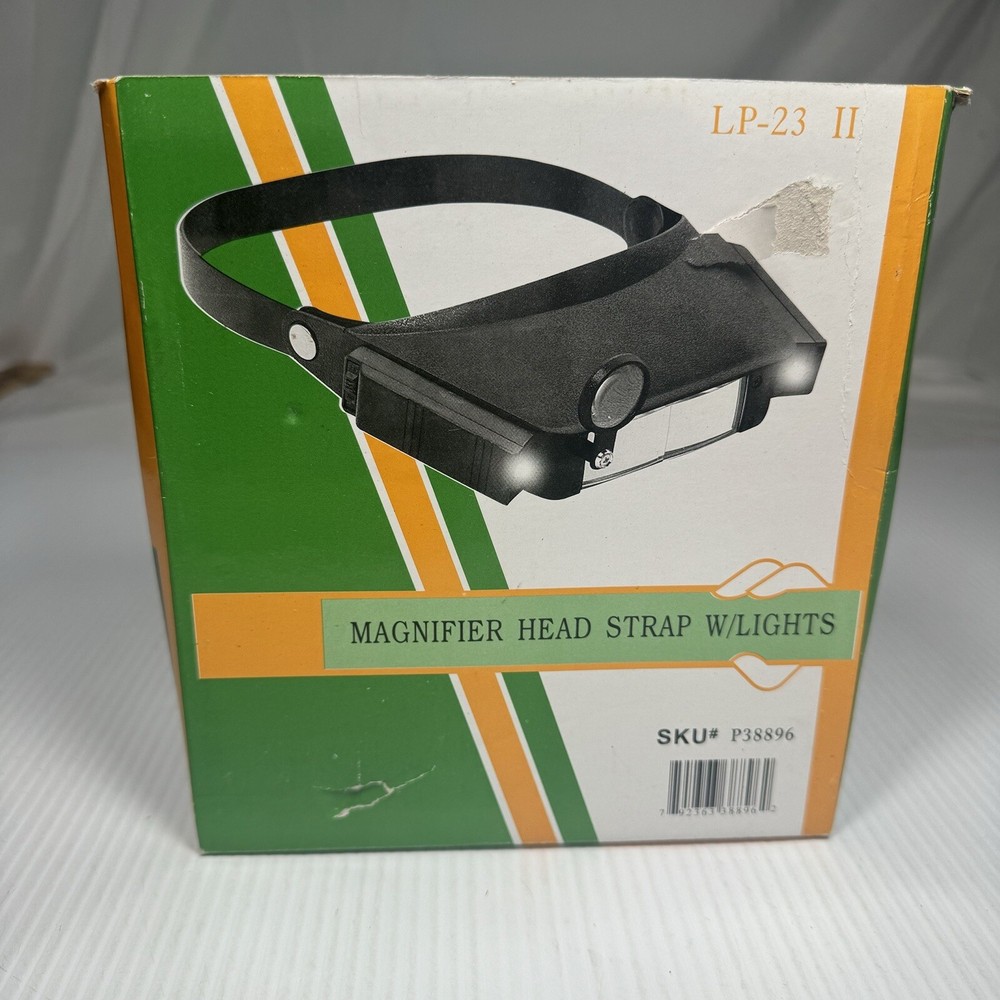 MAGNIFIER HEAD STRAP WITH LIGHTS