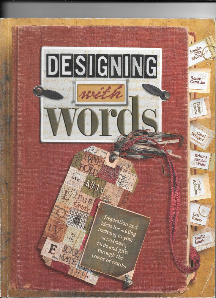 DESIGNING WITH WORDS SCRAPBOOKING