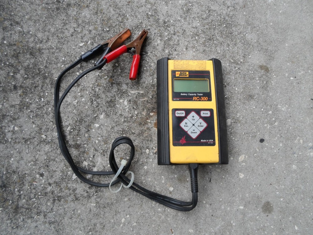 Auto Meter RC-300 Handheld Battery Tester
