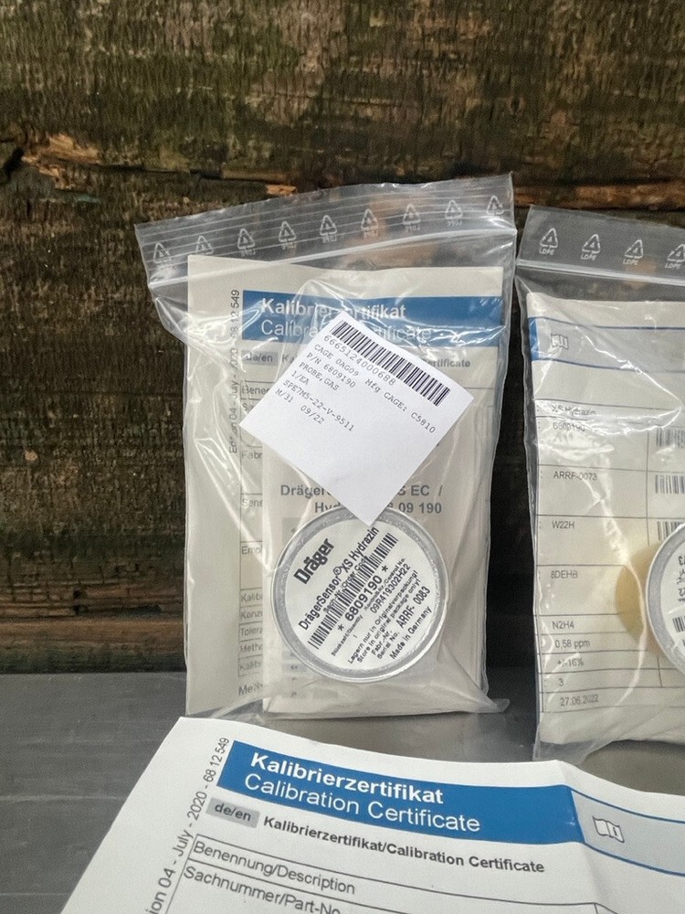 Drager Sensor 6809190 XS Hydrazin