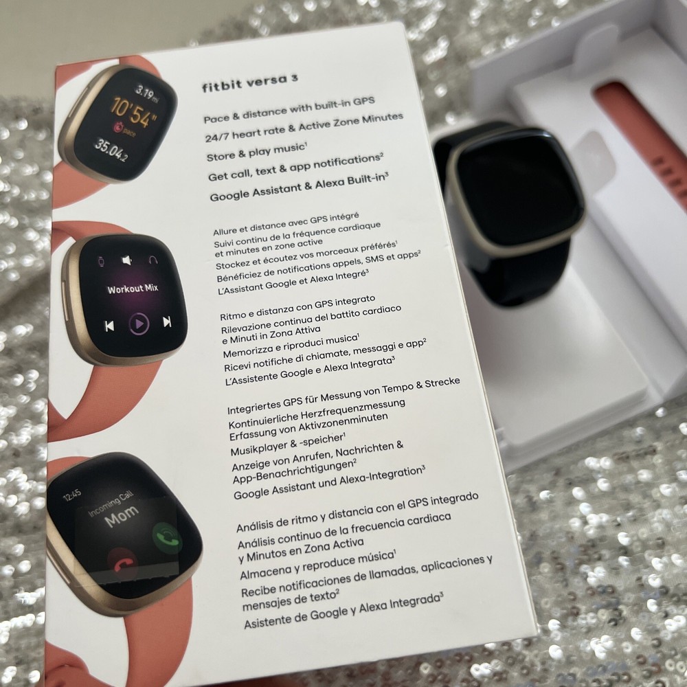 Fitbit Versa 3 Smart Watch + GPS