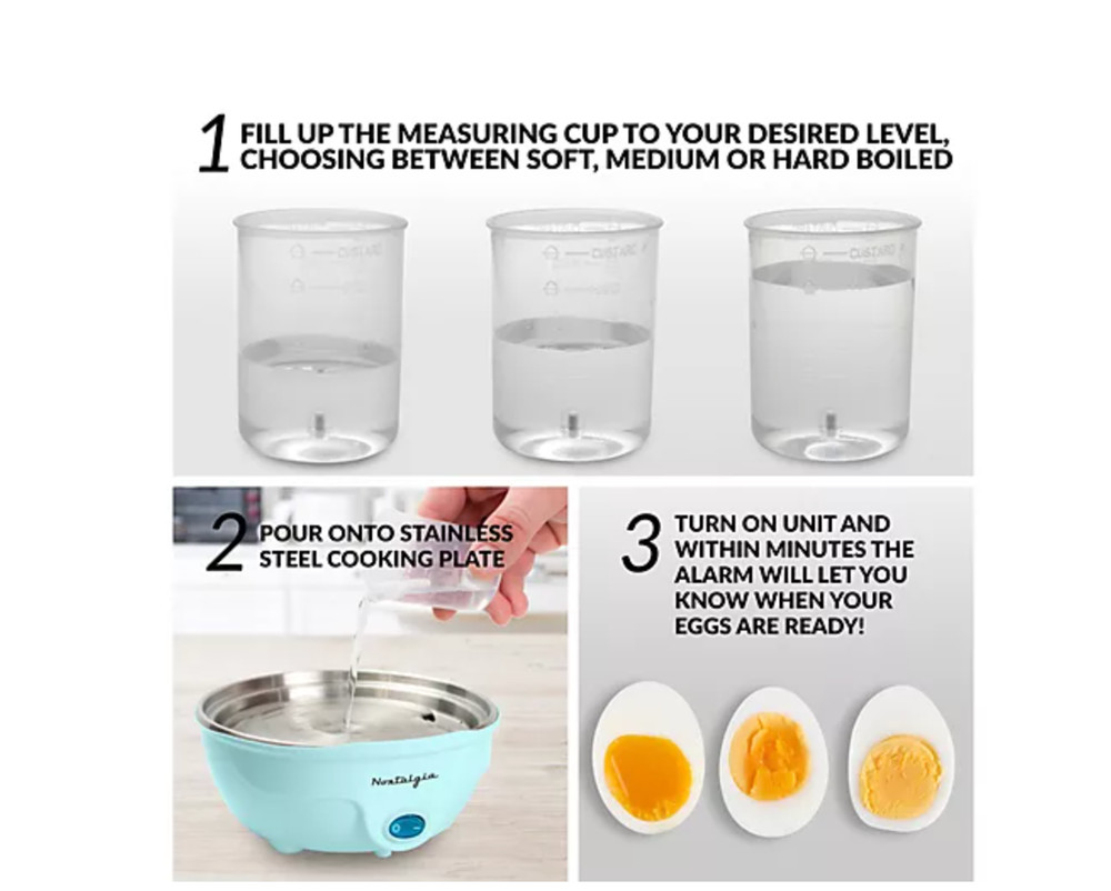 Nostalgia Premium 7-Egg Cooker