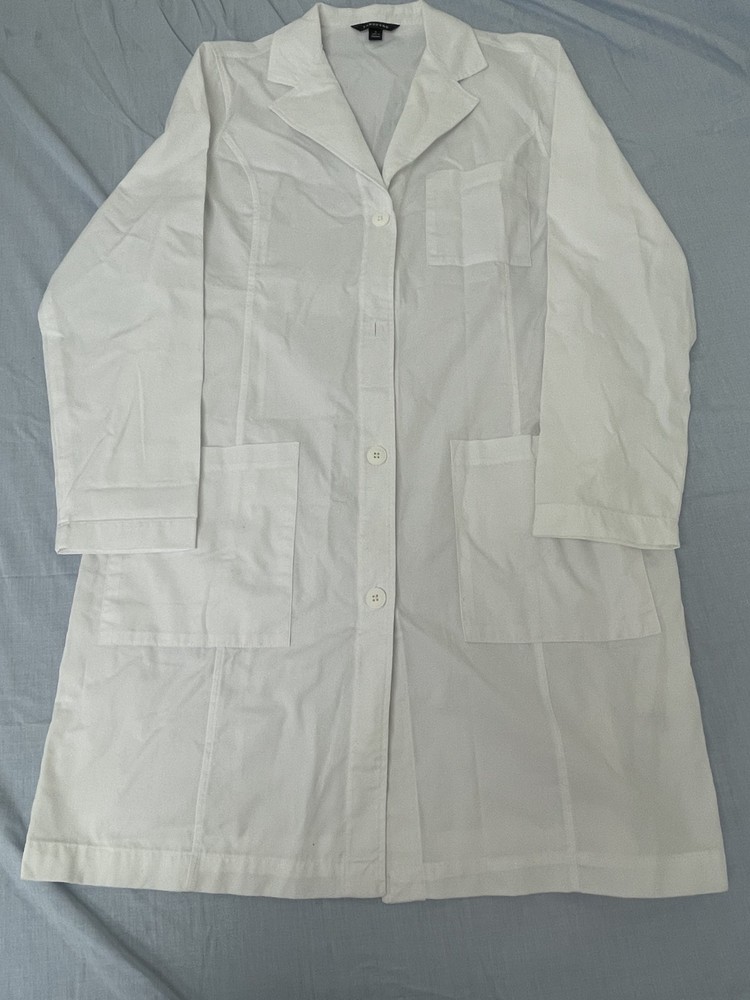 Land's End Lab Coat Women's size 10