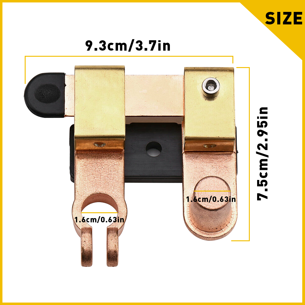 Car Battery Terminal Connectors 1PCS Release Quick Disconnect Positive Negative
